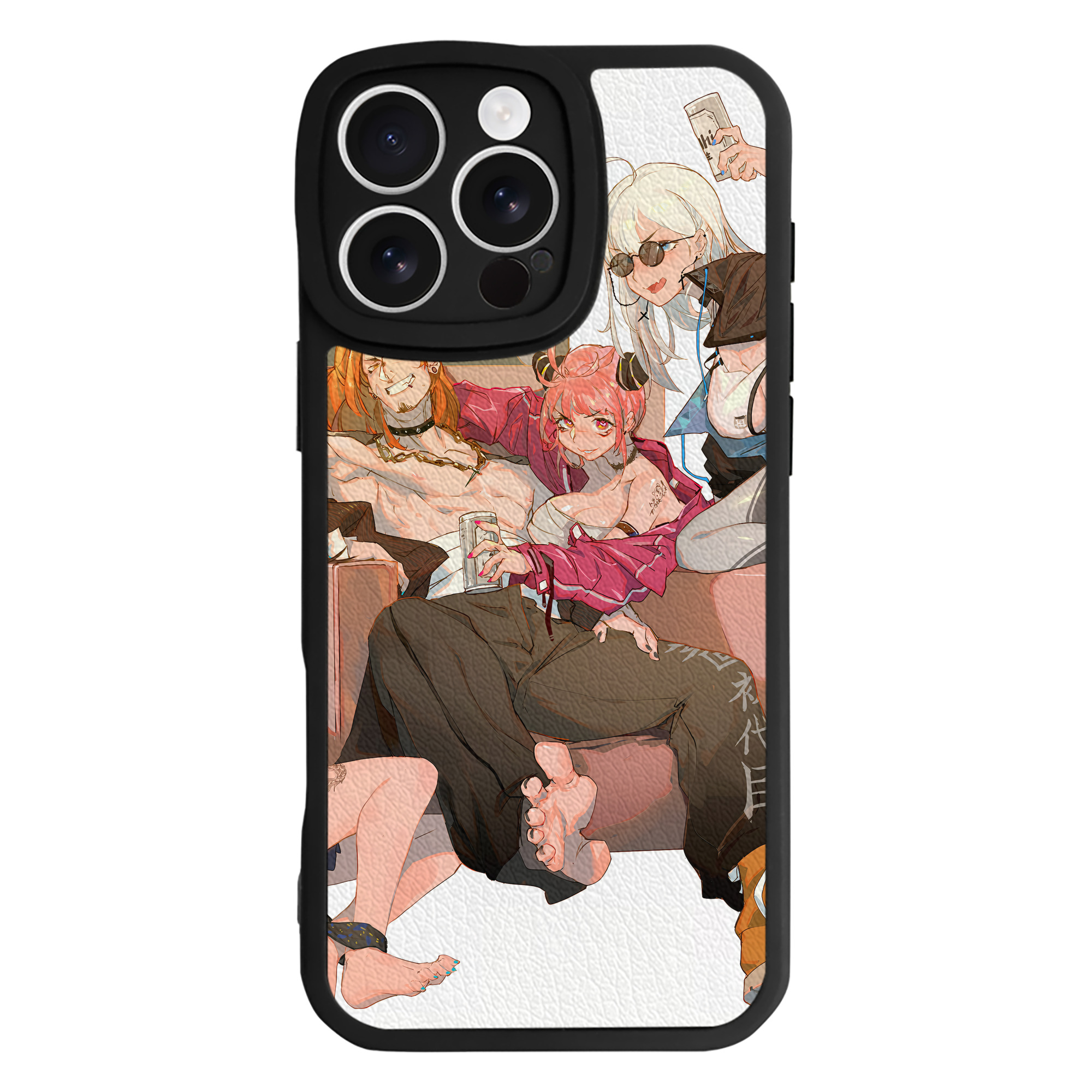 （画像用） SPY×FAMILY间谍家家酒 【iPhone 16シリーズ対応】シリコンスマホケース（レザー調） 材質：シリコン